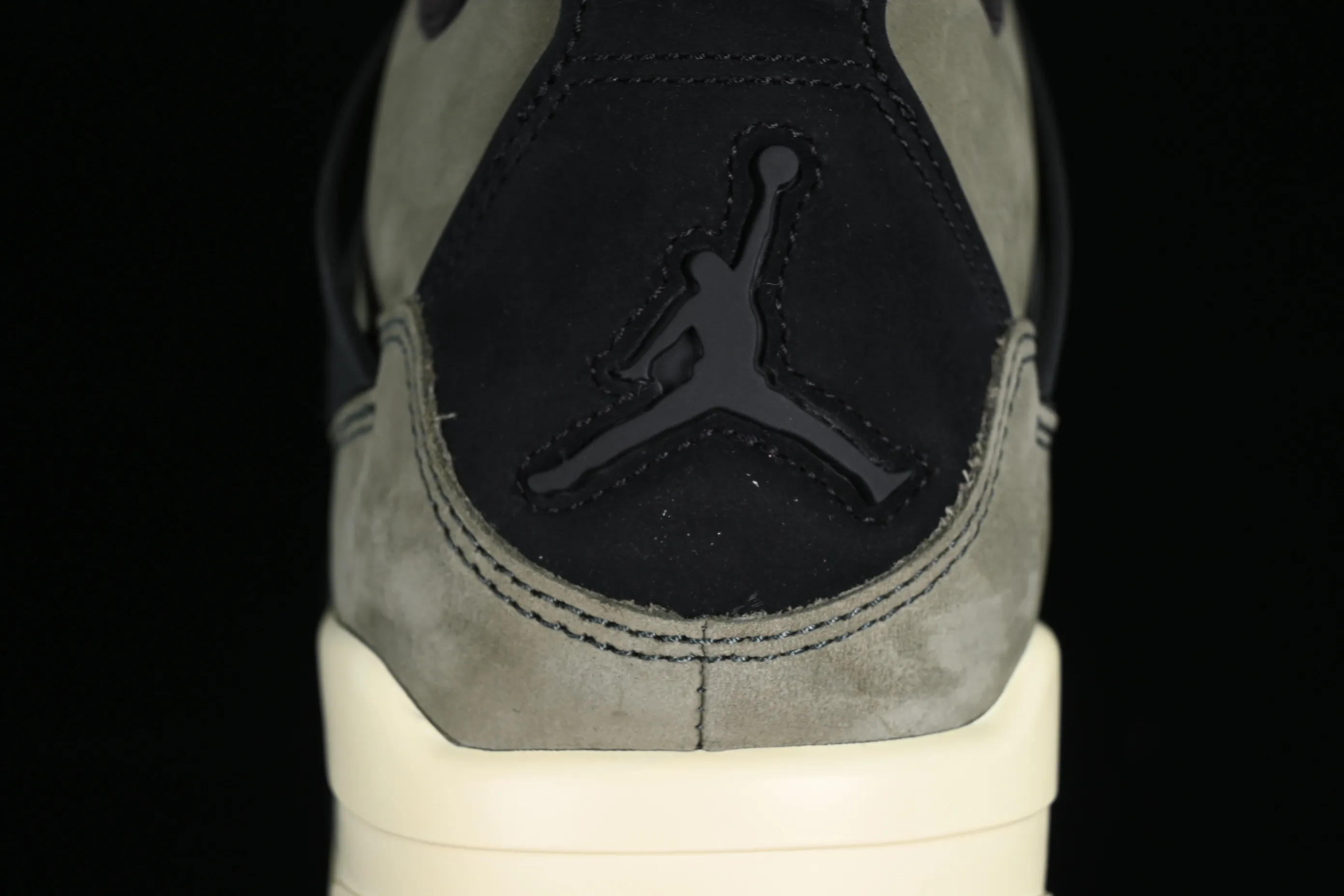 All categories Air Jordan Jordan series basketball shoes Air Jordan 4 GX foreign trade version Air Jordan 4 Retro "Undftd" AJ4 Joe 4 suede military green